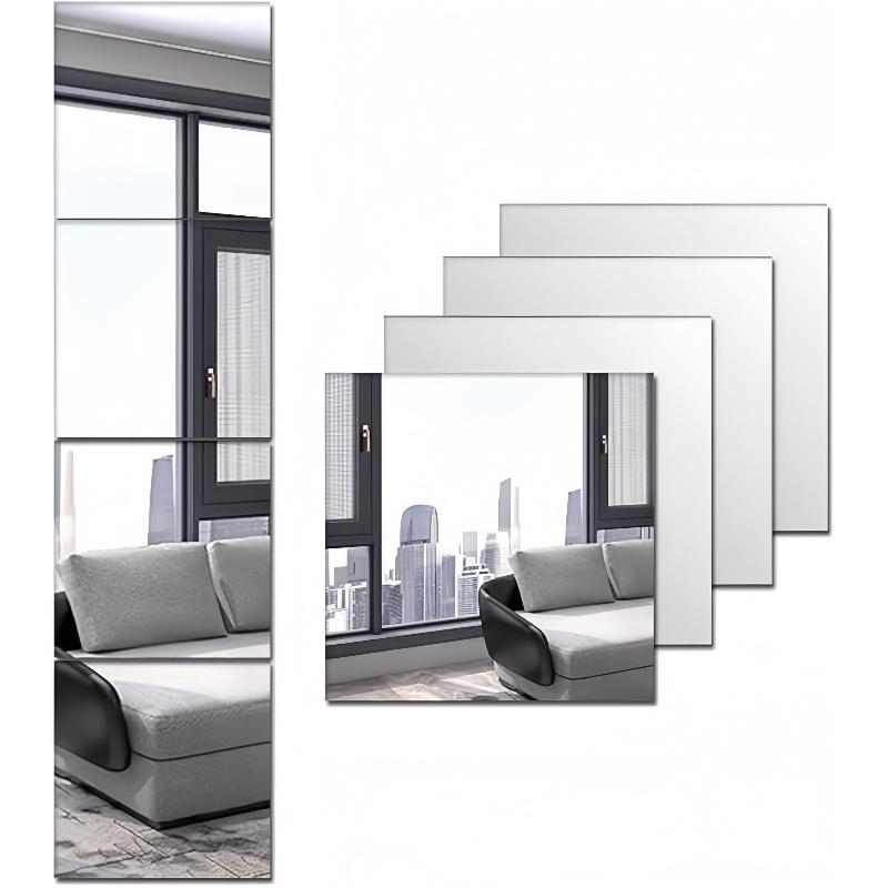 Home Gym Rental - Lot de 5 autocollants miroir en