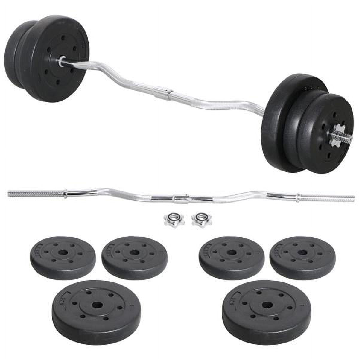 Barbell Curl Bar - Haltère de musculation de 55 lb