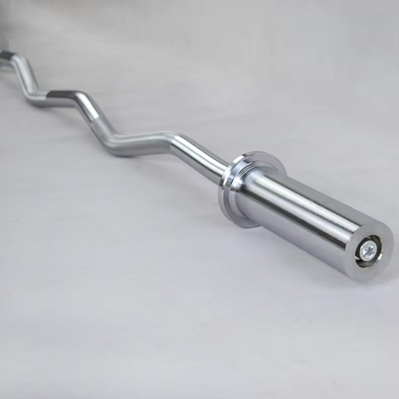 Barbell Curl Bar - Ensemble de barres d'haltères droites et