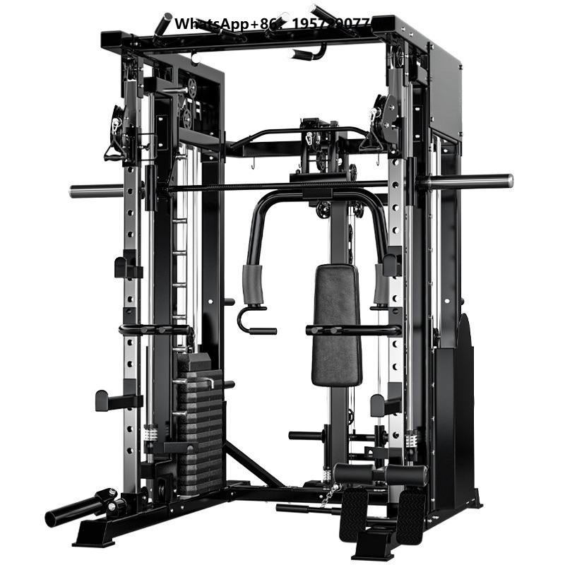 Home Gym With Smith Machine - Appareil de fitness multifonction pour entraînement