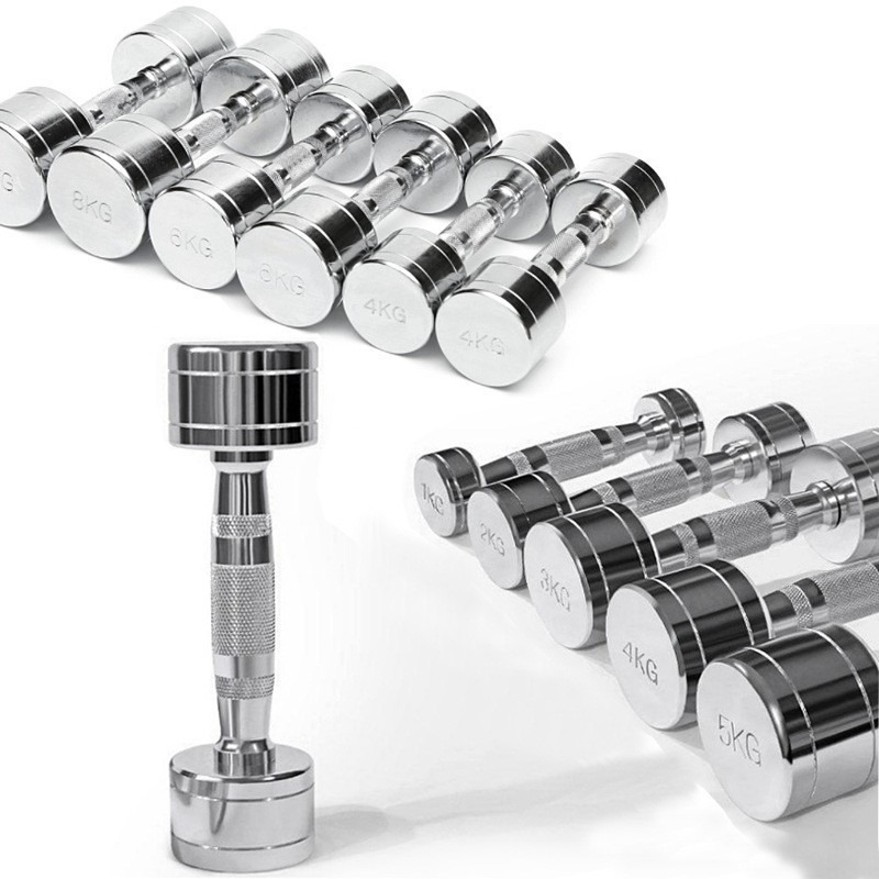 Home Gym Dumbbell Workout - Paquet de 2 haltères en acier