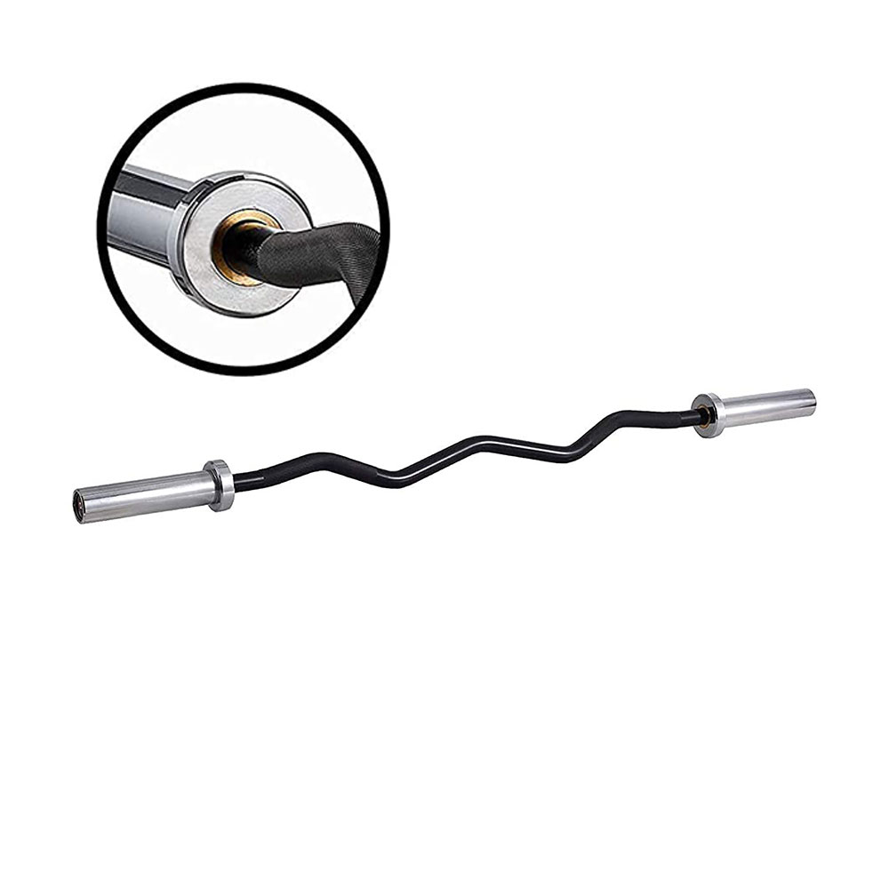 Barbell Curl Bar - Barre d'haltères à boucles sans couture