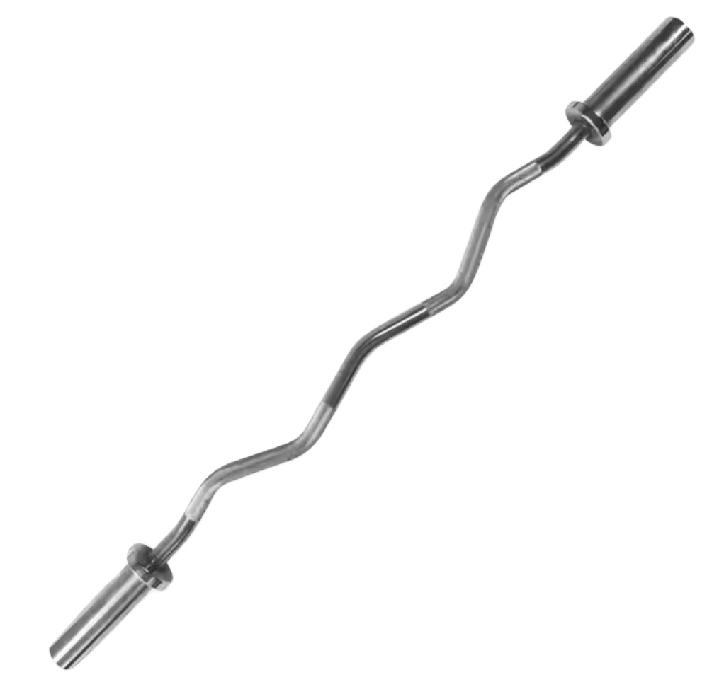 Barbell Curl Bar - Barre de musculation E-z Curl en