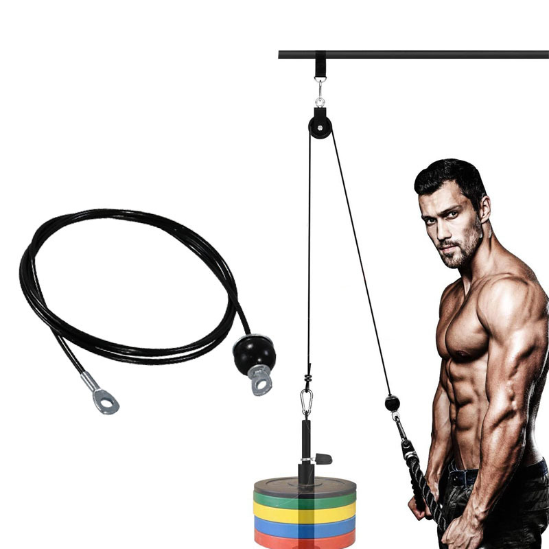 Home Gym Lat Pulldown Machine - Système de poulie de gym robuste