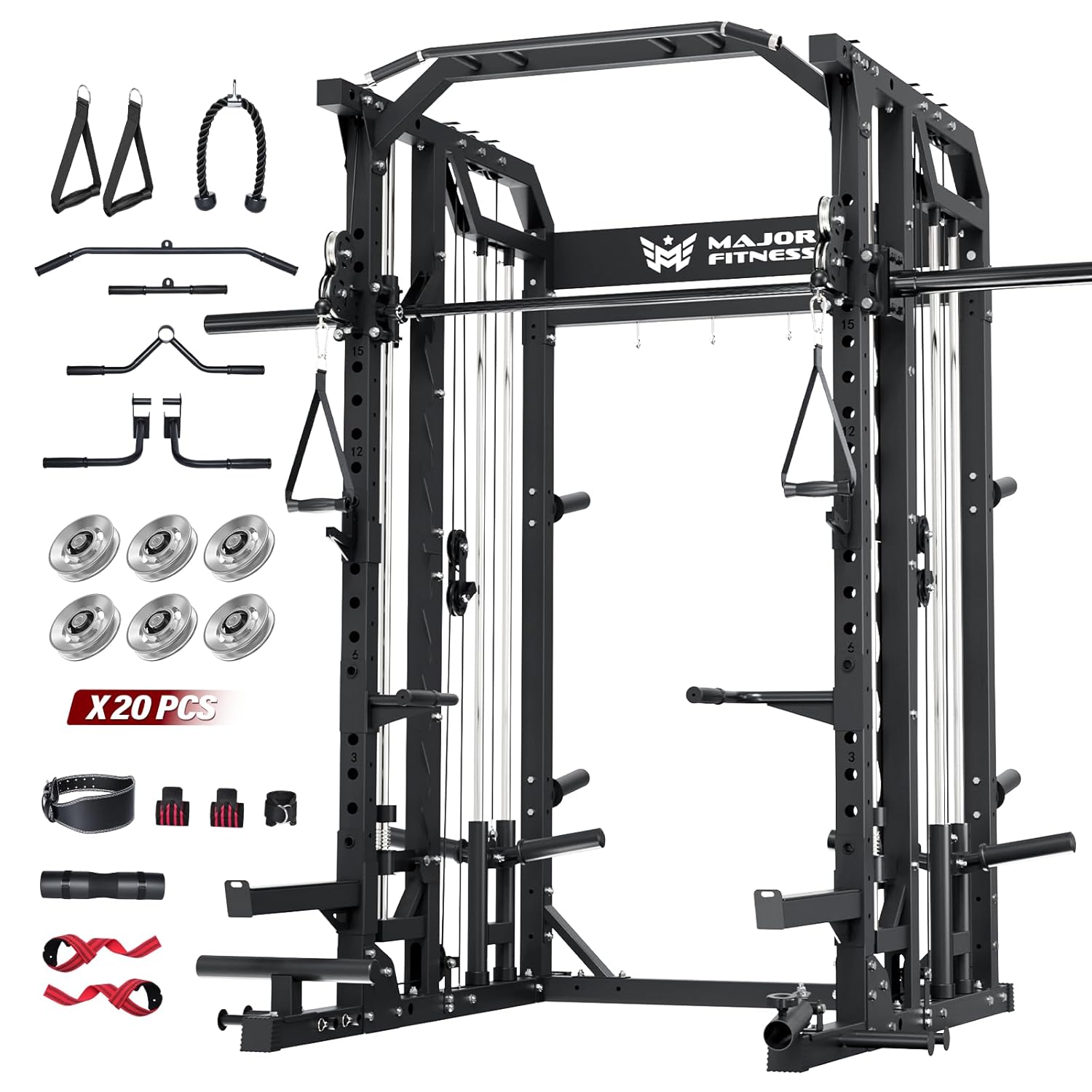 Home Gym Lat Pulldown Machine - Machine Smith pour la maison, rack