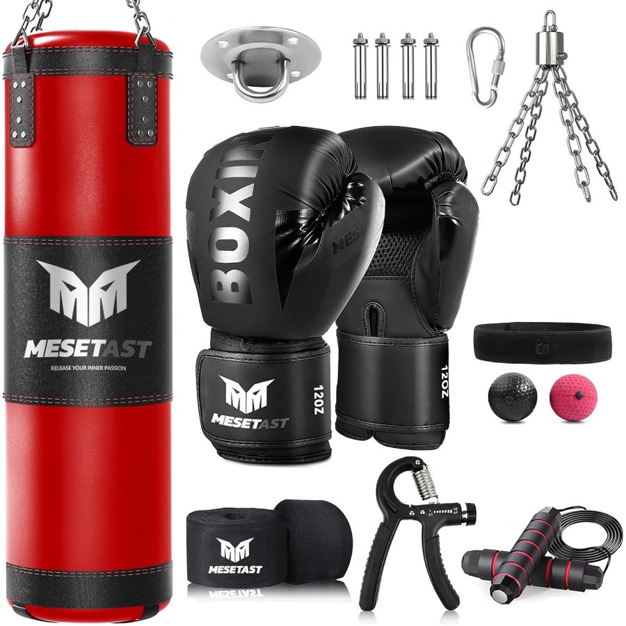 Boxing Bag Stand - Ensemble de sacs de boxe lourds