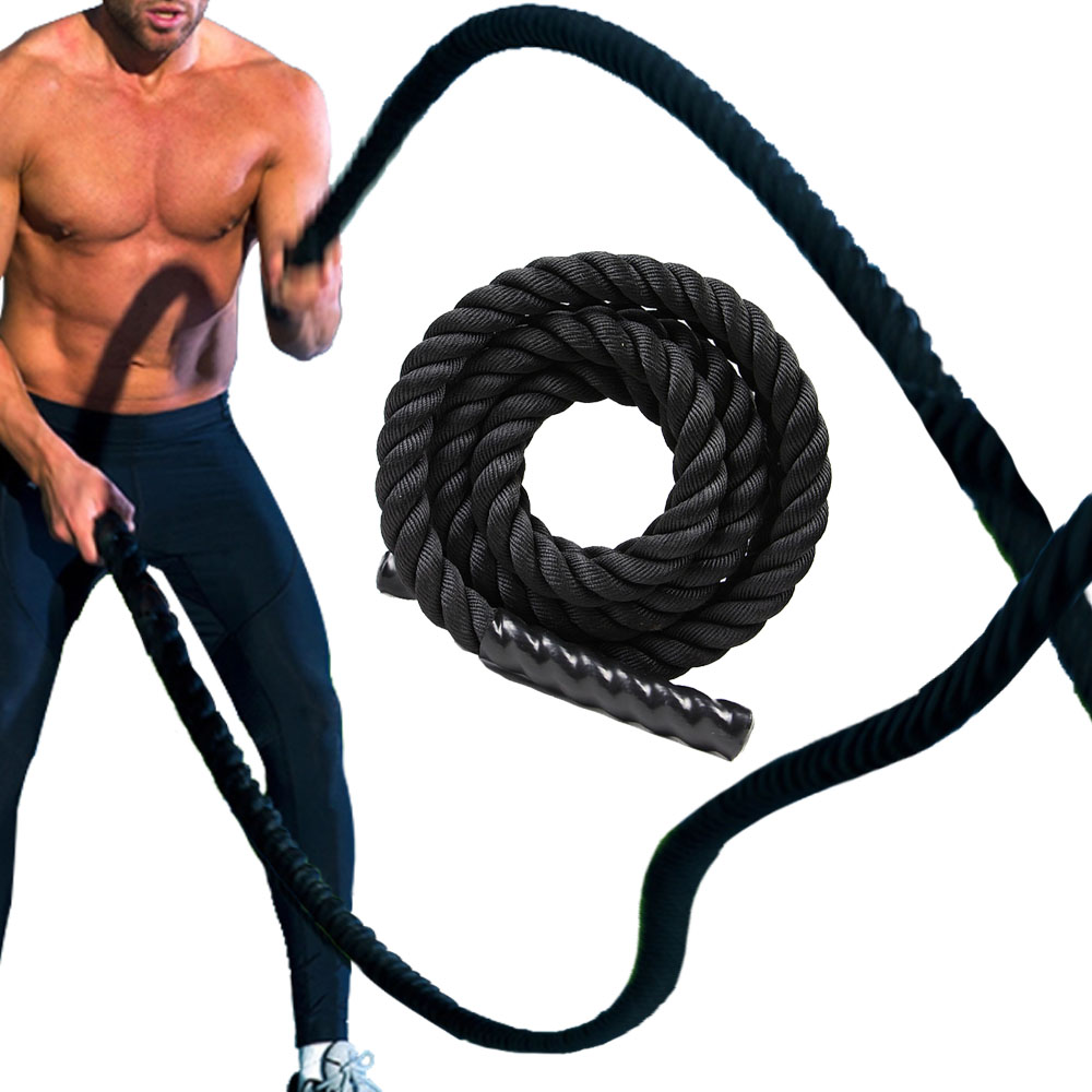 Home Gym Workout - Corde de combat en Poly Dacron