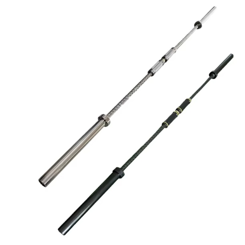 Barbell Curl Bar - Barre d'haltères portable antidérapante multi-tailles en