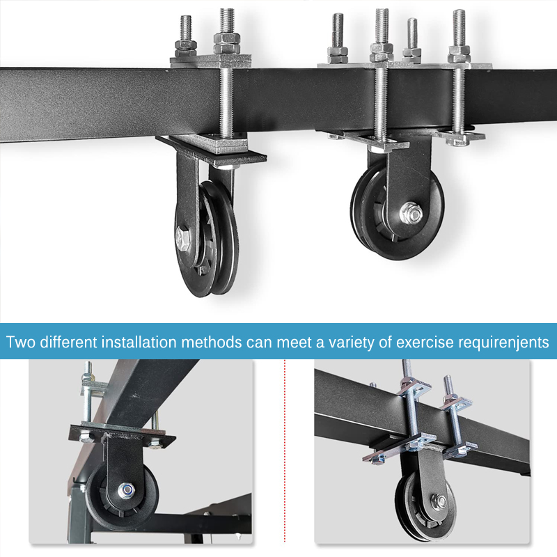 Home Gym Lat Pulldown Machine - Système de poulie robuste – Machine