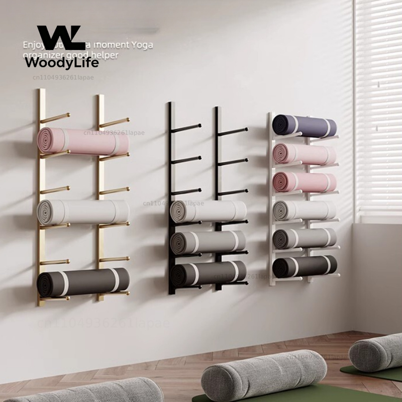 Support mural de studio grande - Home Gym Yoga Mat Storage avis et prix
