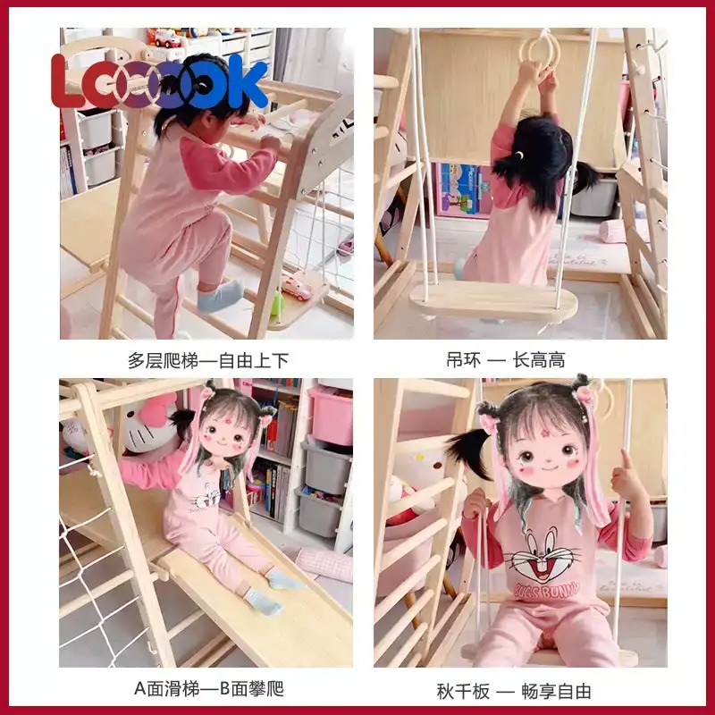 Ensemble d'escalade multifonct - Home Gym For Toddlers avis et prix