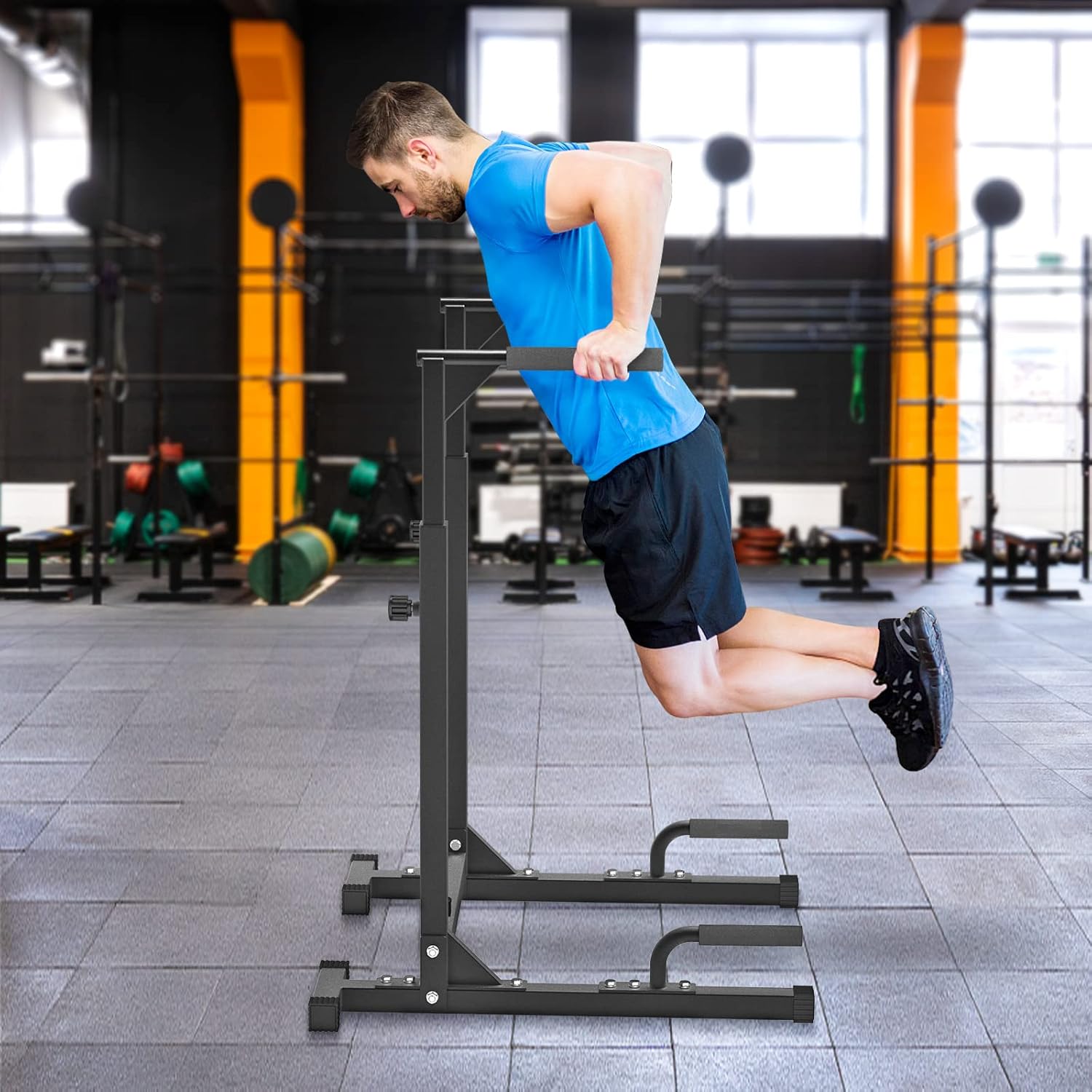 Barres parallèles en métal pou - Home Gym Leg Press avis et prix