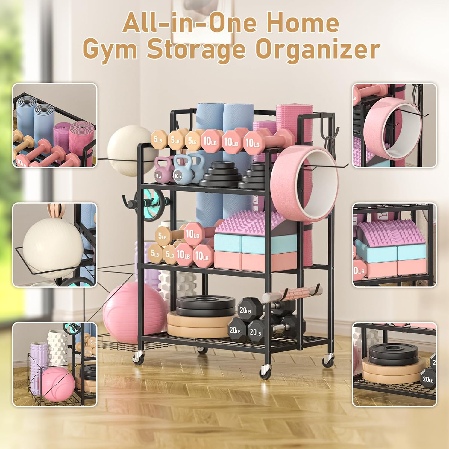Rangement pour salle de sport  - Home Gym Workout avis et prix