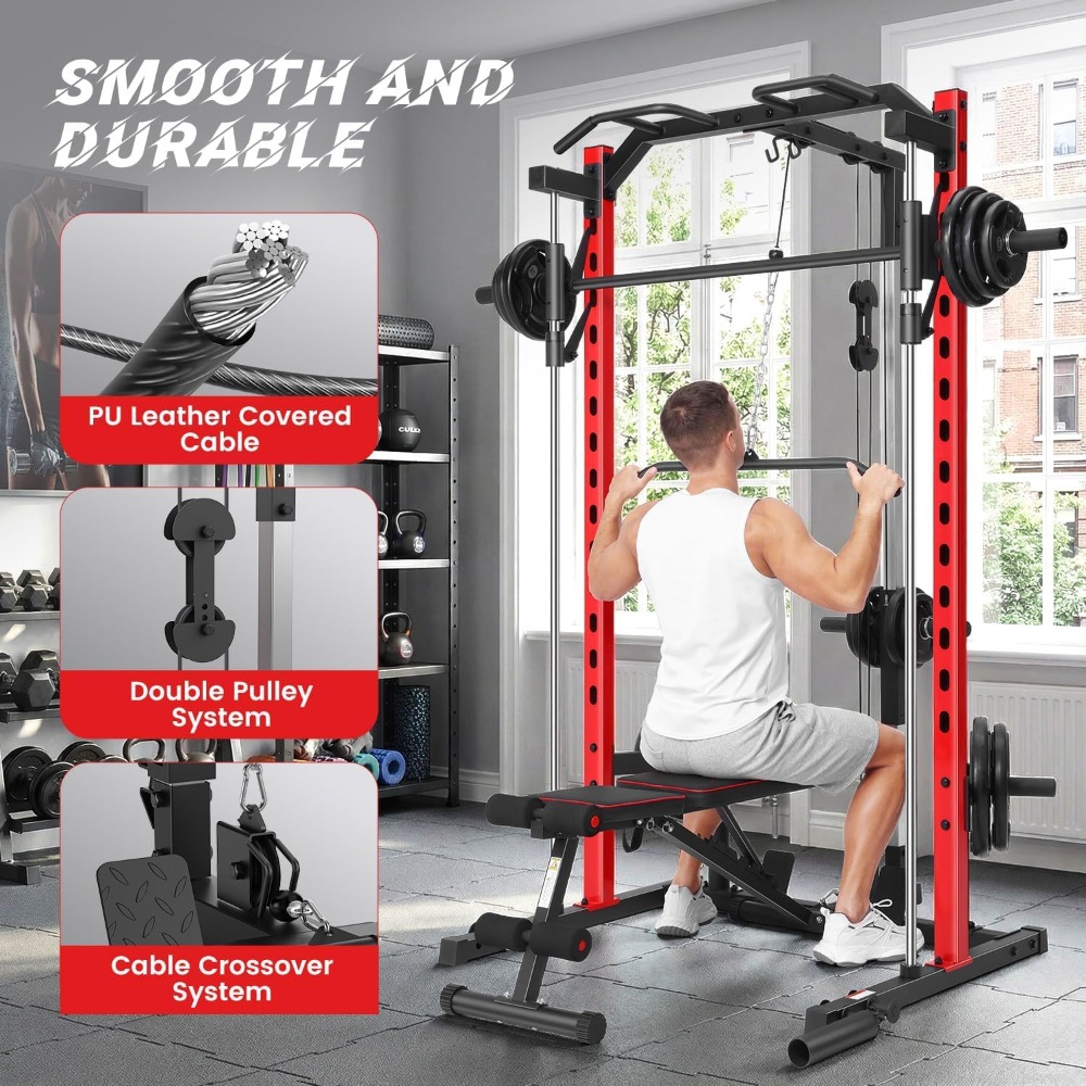 Station de musculation tout-en - Home Gym Lat Pulldown Machine avis et prix