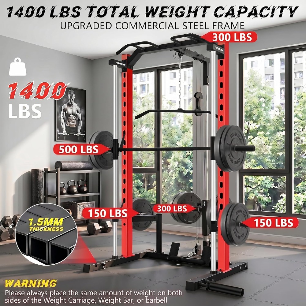 Station de musculation tout-en - Home Gym Lat Pulldown Machine avis et prix
