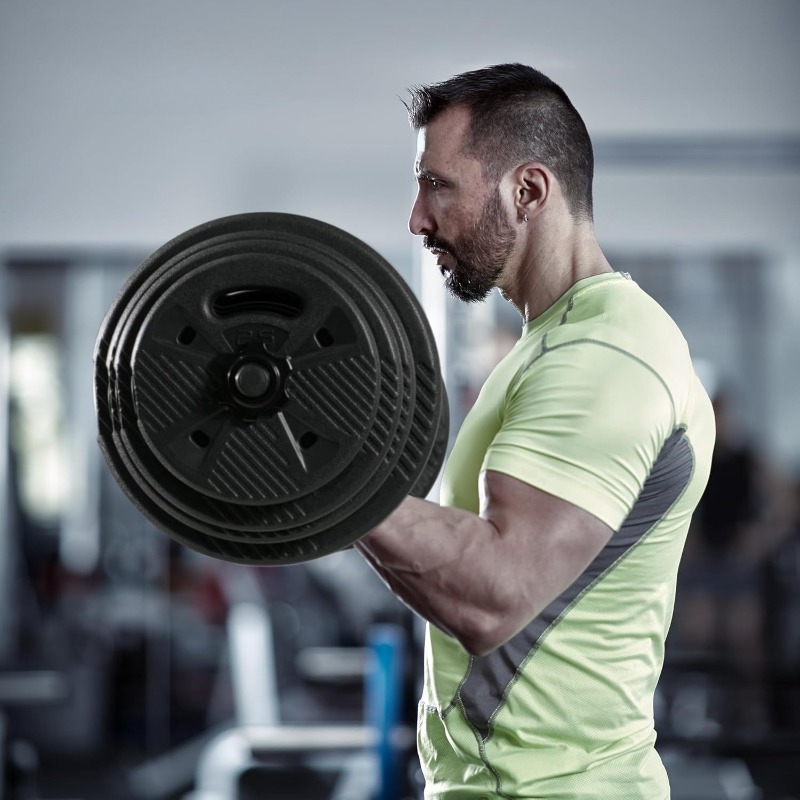 Ensemble de barres EZ Curl ave - Barbell Curl Bar avis et prix