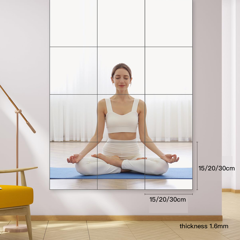 Tuiles miroir en acrylique pou - Home Gym For Toddlers avis et prix