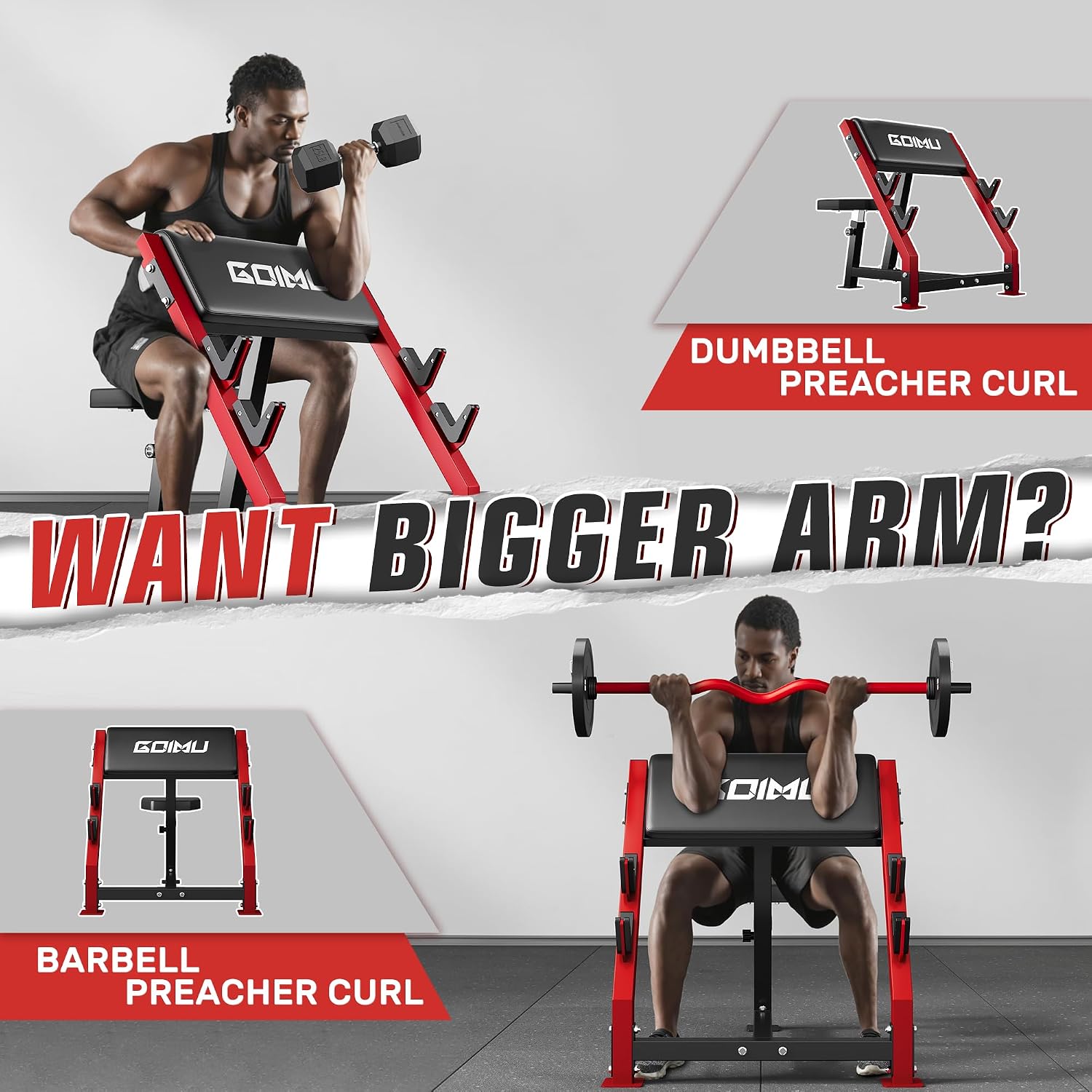 Banc de musculation réglable p - Barbell Curl Bar avis et prix
