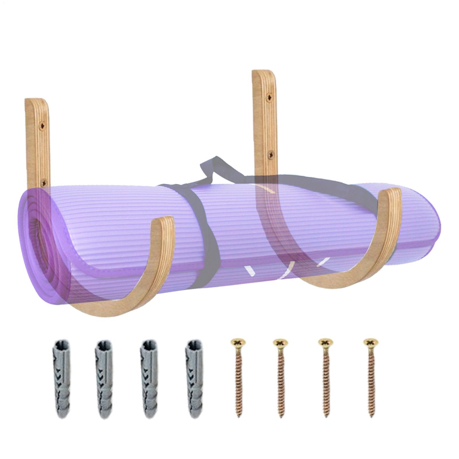 Support mural pour tapis de yo - Home Gym Yoga Mat Storage avis et prix