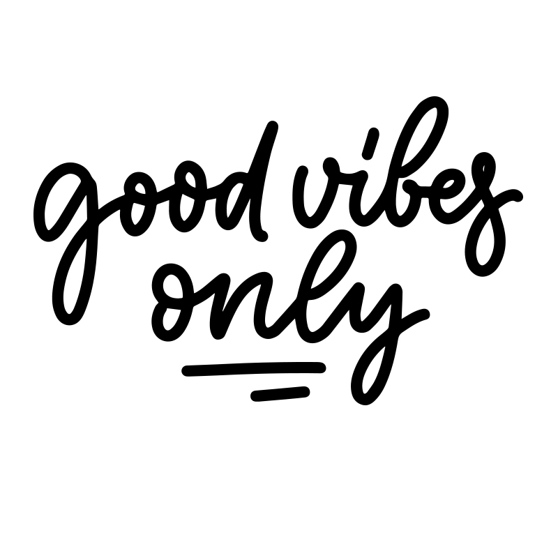 Good Vibes-Autocollant mural e - Home Gym Vibes avis et prix
