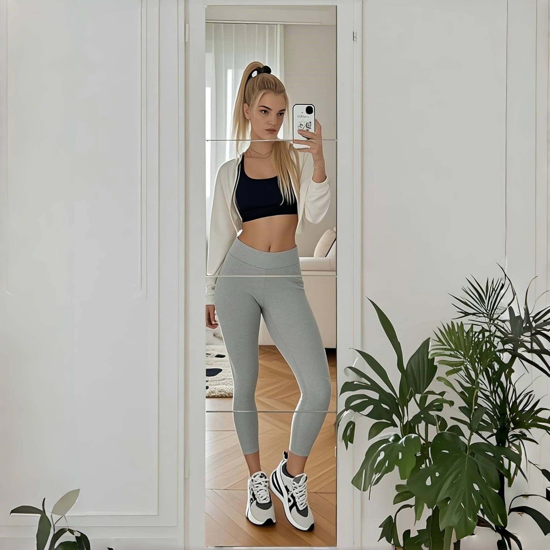 Lot de 5 autocollants miroir e - Home Gym Rental avis et prix