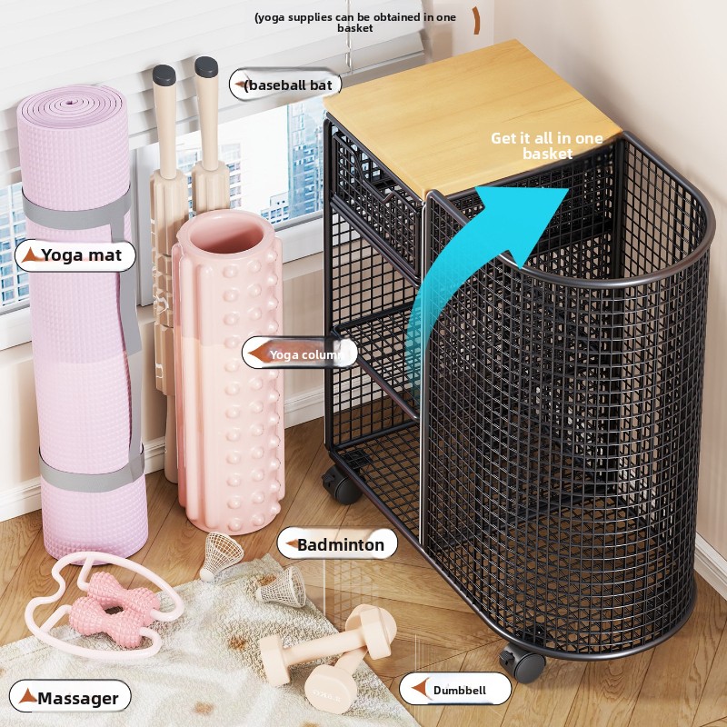 Panier de rangement simple en  - Home Gym Yoga Mat Storage avis et prix