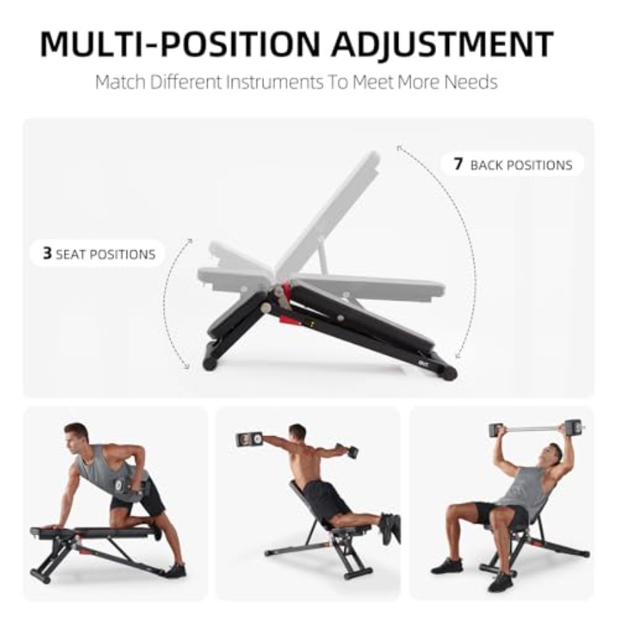 Banc de musculation réglable p - Home Gym Weight Bench avis et prix