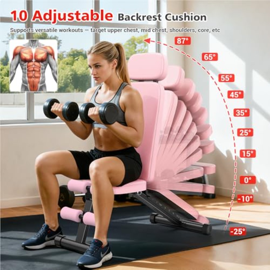 Banc de musculation réglable a - Home Gym Weight Bench avis et prix