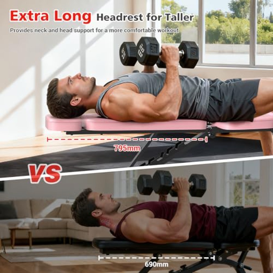 Banc de musculation réglable a - Home Gym Weight Bench avis et prix