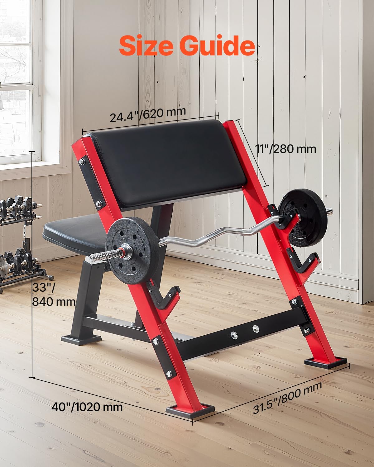 Banc de curl Preacher robuste, - Home Gym Dumbbell Workout avis et prix