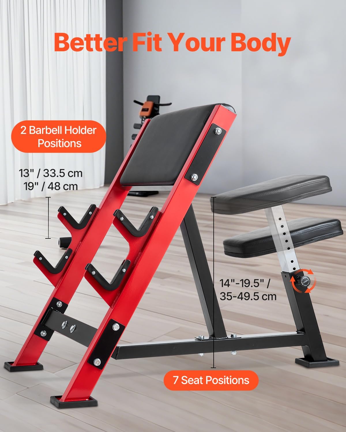 Banc de curl Preacher robuste, - Home Gym Dumbbell Workout avis et prix