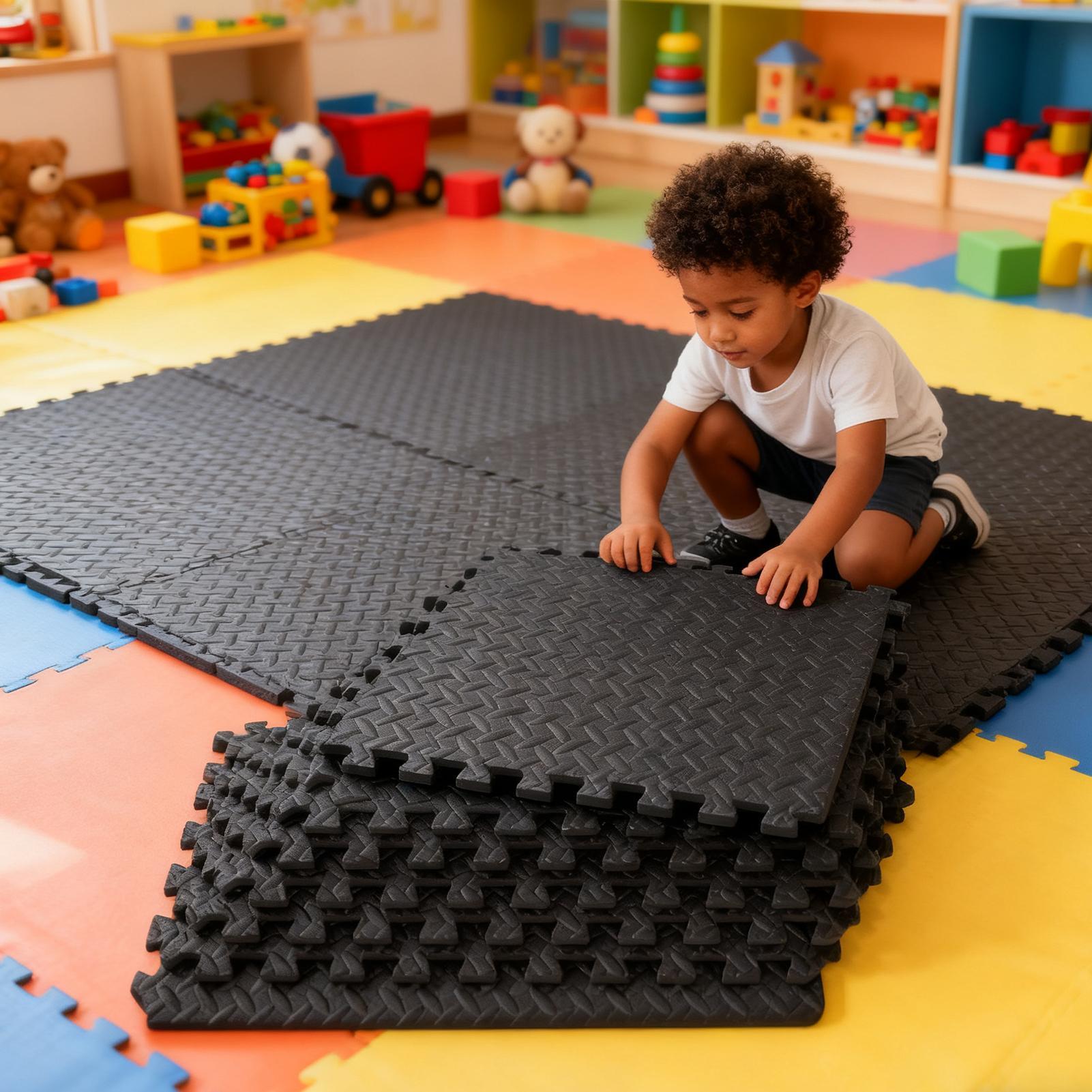 Carreaux de gymnastique 12 piè - Home Gym For Toddlers avis et prix