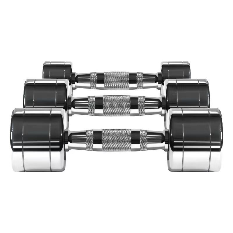 Paquet de 2 haltères en acier  - Home Gym Dumbbell Workout avis et prix