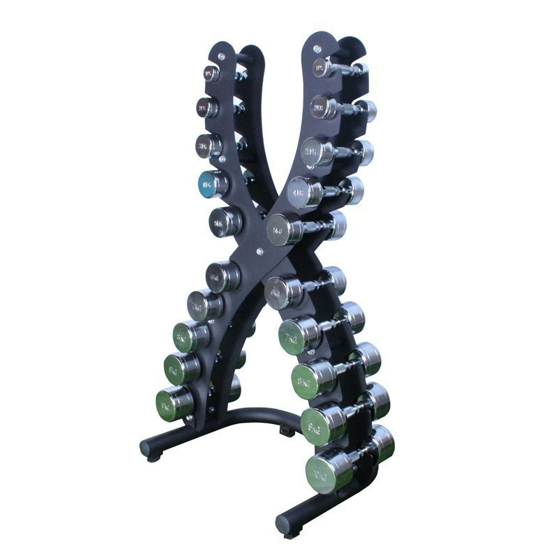 Paquet de 2 haltères en acier  - Home Gym Dumbbell Workout avis et prix