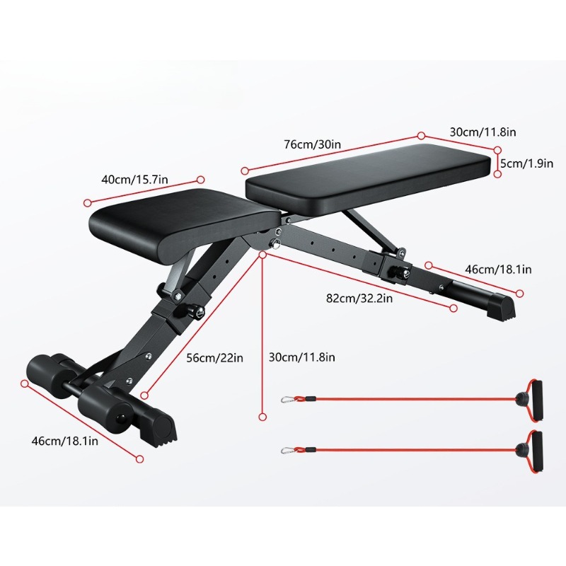 Banc d'haltères de gymnastique - Home Gym Weight Bench avis et prix