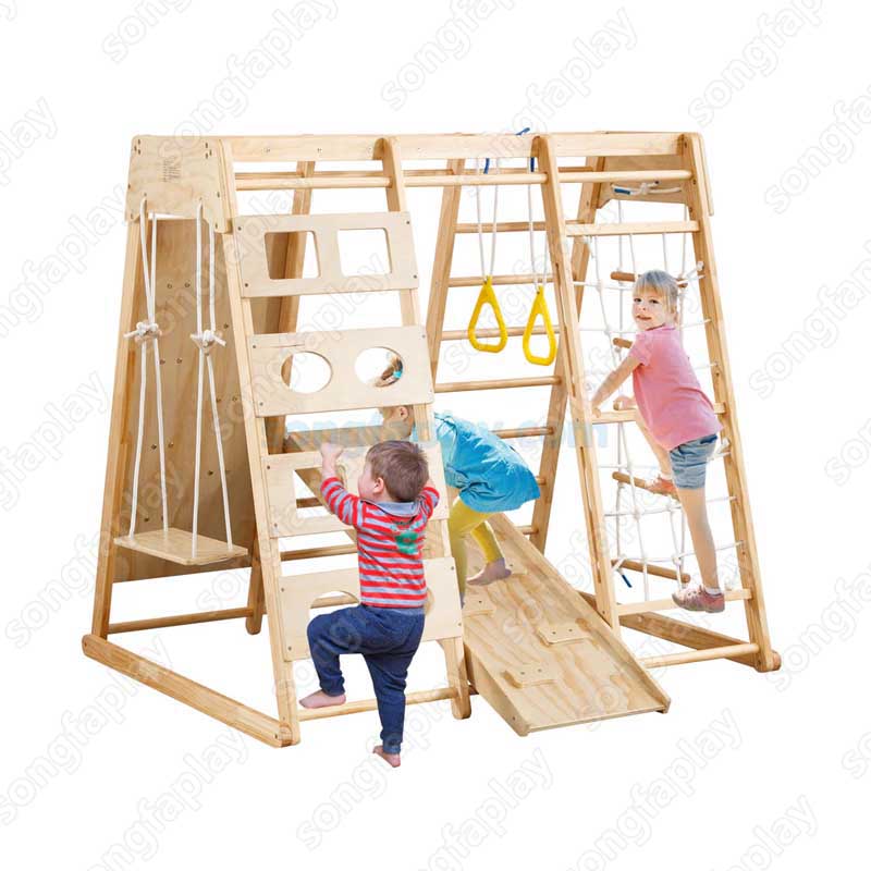 Structure d'escalade en bois p - Home Gym For Toddlers avis et prix