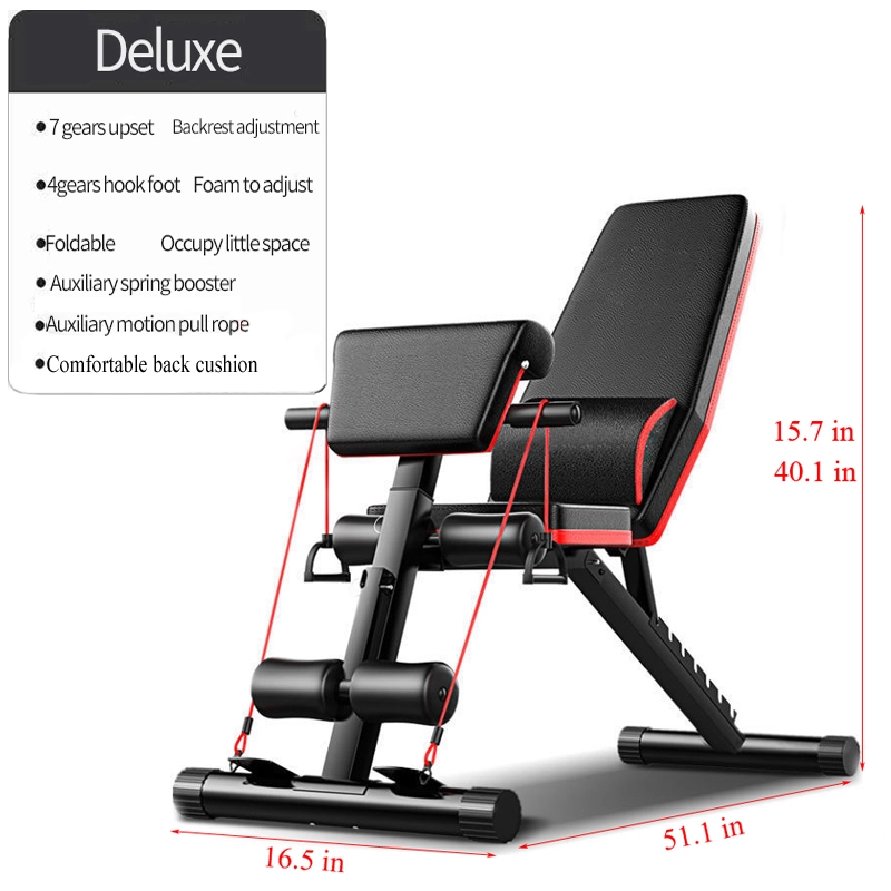 Banc de musculation pliable et - Home Gym Weight Bench avis et prix