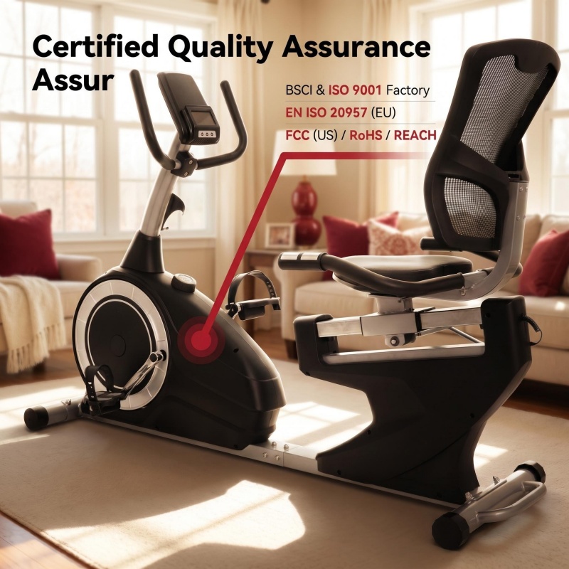 Vélo d'exercice couché magnéti - Home Gym Bike avis et prix