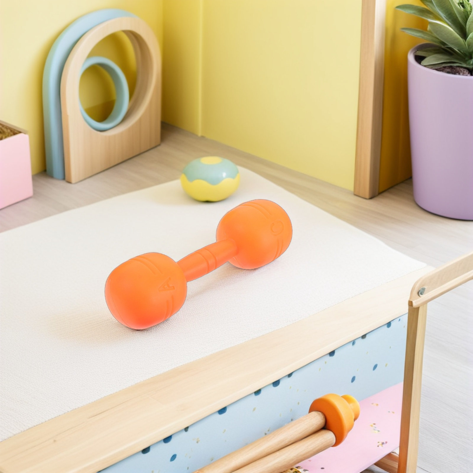 Ensemble de 12 haltères en pla - Home Gym For Toddlers avis et prix