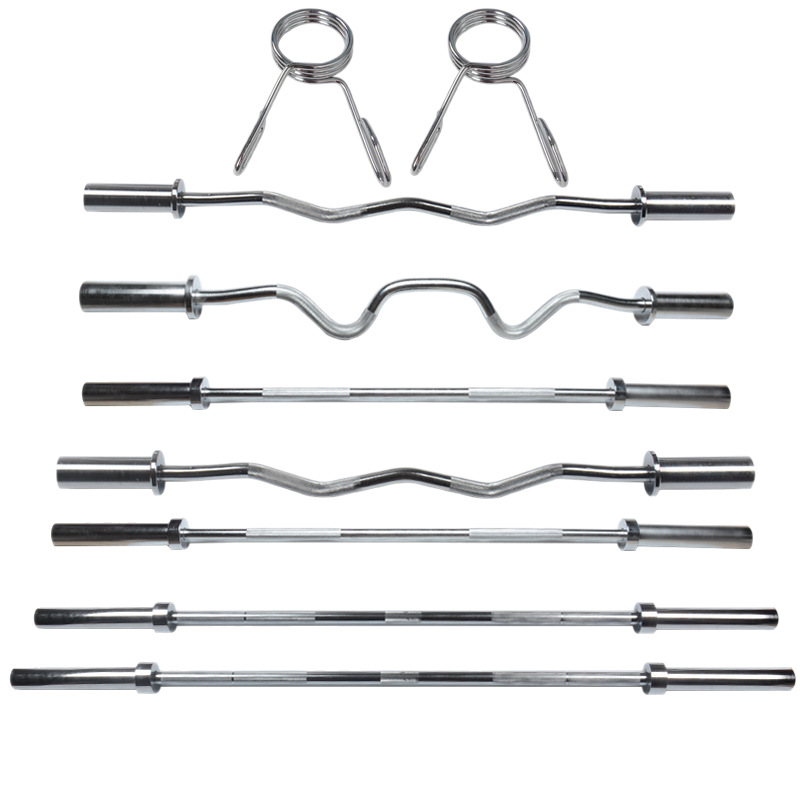 Barre de musculation incurvée  - Barbell Curl Bar avis et prix