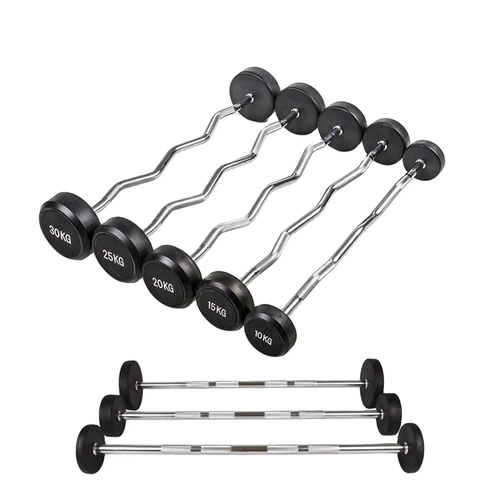 Barre de musculation droite en - Barbell Curl Bar avis et prix