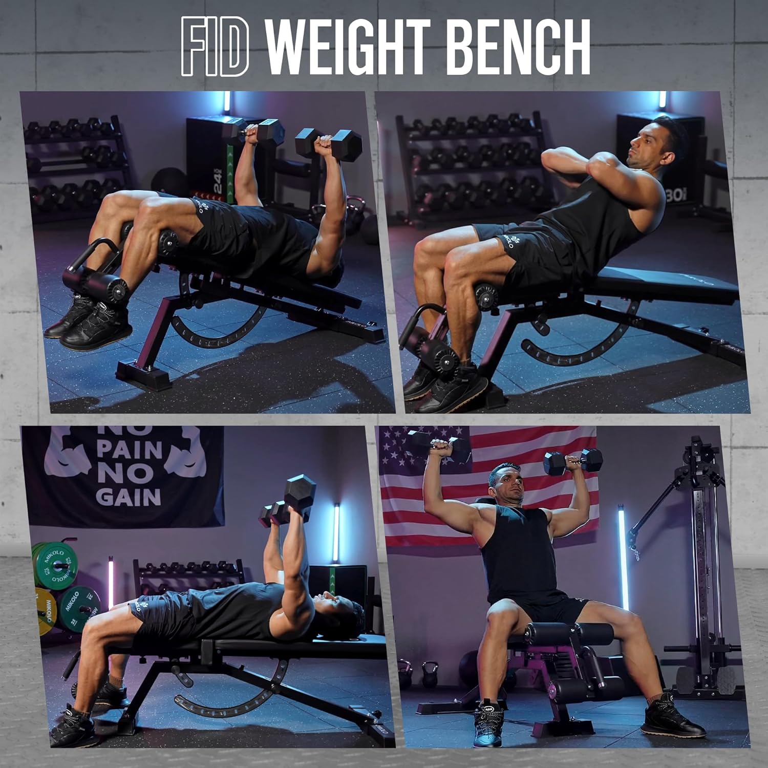 Banc de musculation pour la ma - Home Gym Weight Bench avis et prix
