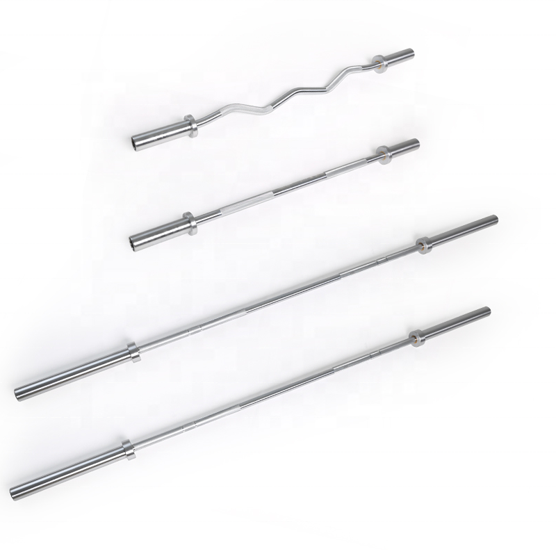Barre de musculation chromée d - Barbell Curl Bar avis et prix