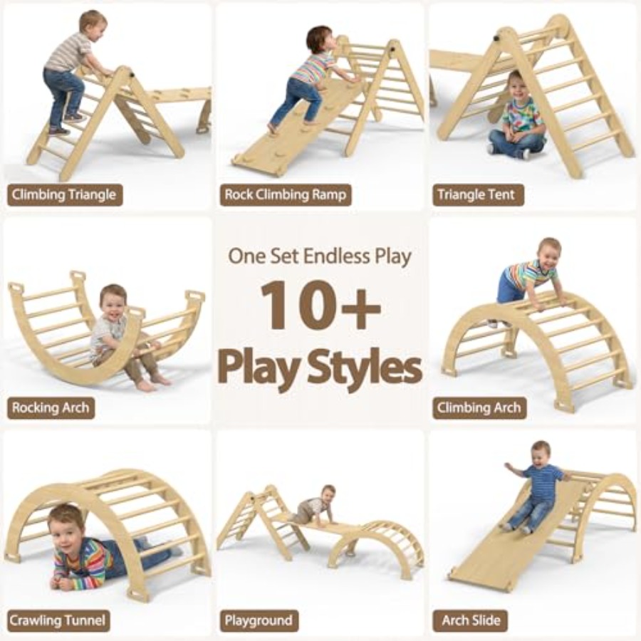 Ensemble de jeux d'escalade po - Home Gym For Toddlers avis et prix