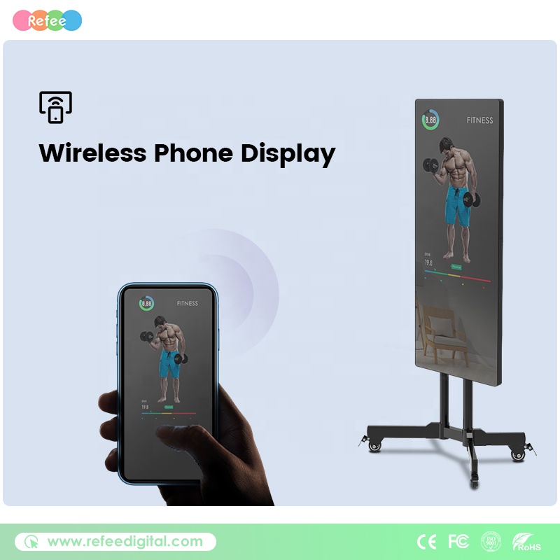 Tounchscreen – miroir d'entraî - Home Gym Floor avis et prix