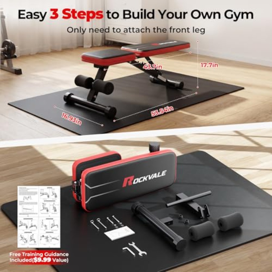 Banc de musculation réglable p - Home Gym Weight Bench avis et prix