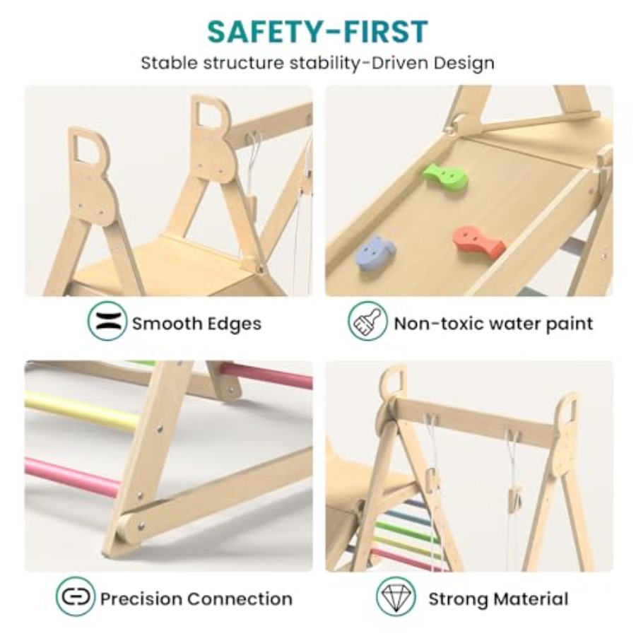 Structure de jeu d'escalade po - Home Gym For Toddlers avis et prix