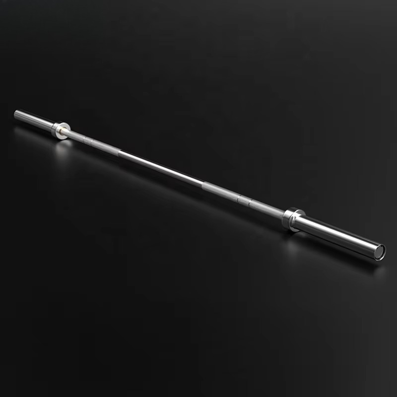 Barre de musculation chromée c - Barbell Curl Bar avis et prix