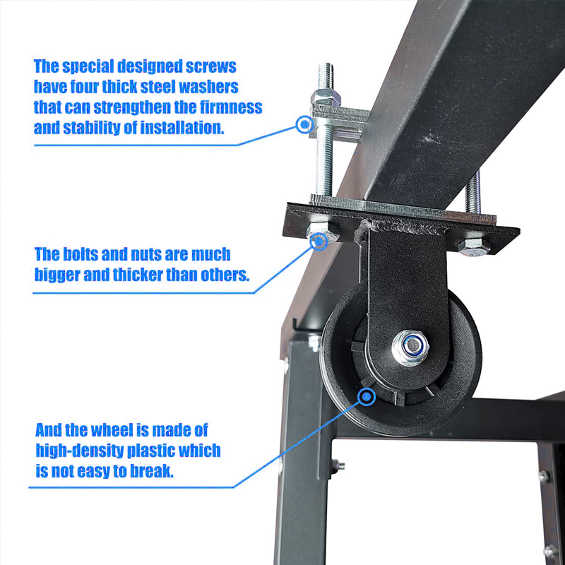 Système de poulie robuste – Ma - Home Gym Lat Pulldown Machine avis et prix